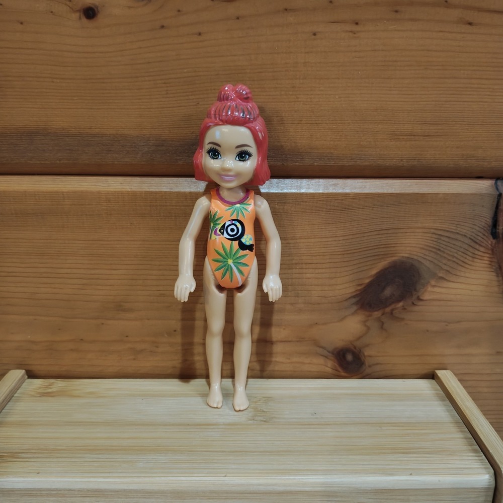 Mattel 2020 6" Mini Doll Chelsea? Plastic Hair